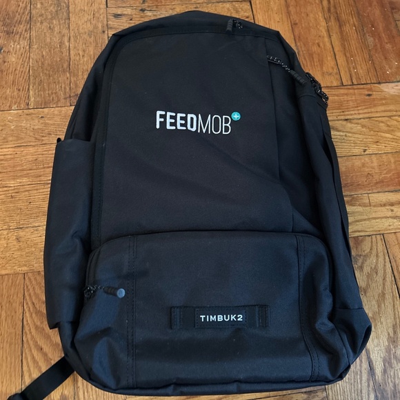 Timbuk 2 Q 2.0 Carrying Case Backpack Eco Black Branded New With Tags